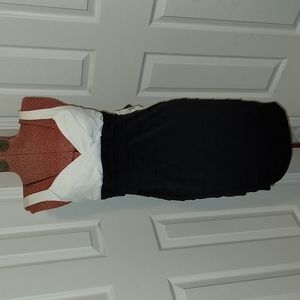 Black and white dress nwt